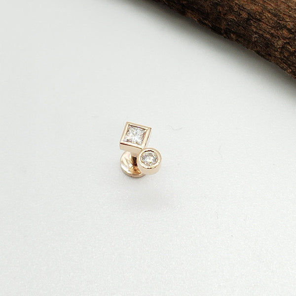 Diamond Tragus Stud